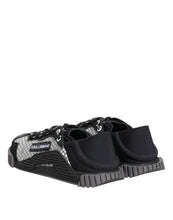 Dolce & Gabbana Multicolor Lace Up Low Top NS1 Sneakers Shoes