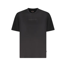 Guess Jeans Black Cotton Men Oversize T-Shirt
