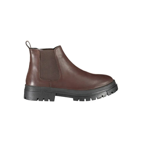 Brown Leather Men Boot Levi's