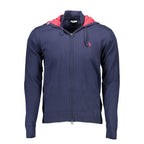 U.S. POLO ASSN. Blue Cotton Men Cardigan