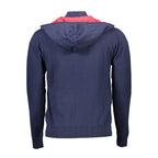 U.S. POLO ASSN. Blue Cotton Men Cardigan