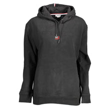 U.S. POLO ASSN. Black Cotton Women Sweater With Contrasting Details