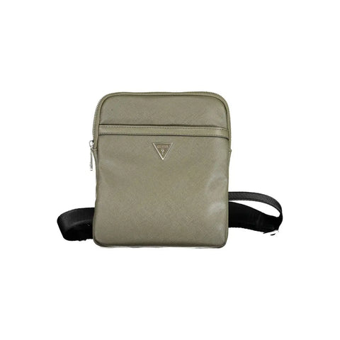 Green Polyamide Shoulder Bag Guess Jeans