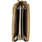 Guess Jeans Giallo Poliuretano Women Wallet