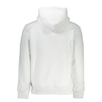 Calvin Klein White Cotton Men's Sweater with Hood