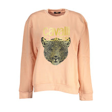 Pink Cotton Women Sweater Cavalli Class