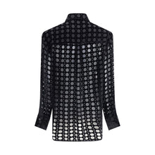 Ferragamo Velvet devoré Shirt