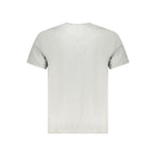 Tommy Hilfiger Gray Cotton Men T-Shirt