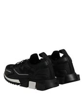 Dolce & Gabbana Black SORRENTO Lace Up Men Sneakers Shoes