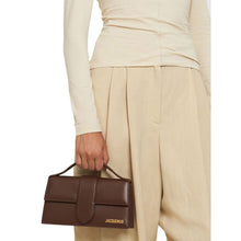Brown Leather Handbag Jacquemus
