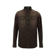 Dolce & Gabbana Brown Cotton Denim