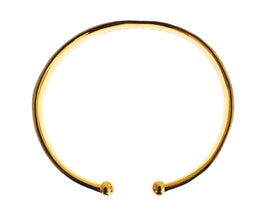 CZ Gold Sterling 925 Silver Bangle Bracelet Nialaya