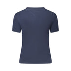Tommy Hilfiger Blue Cotton Women T-Shirt