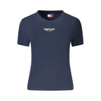 Tommy Hilfiger Blue Cotton Women T-Shirt