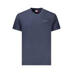 Tommy Hilfiger Blue Cotton Men T-Shirt