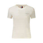 Tommy Hilfiger White Cotton Women T-Shirt