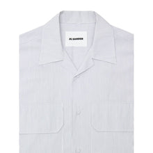 Jil Sander Blue Cotton Shortsleeve