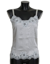 Green Silk Lace Dress Chemisole Lingerie Dolce & Gabbana