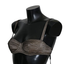 Brown Regg Balconcino Imbottito Bra Underwear Dolce & Gabbana