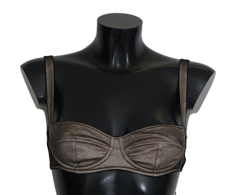 Brown Regg Balconcino Imbottito Bra Underwear Dolce & Gabbana