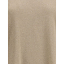 Brunello Cucinelli cashmere glitter T-shirt