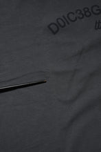Dolce & Gabbana Gray Logo Graphic Cotton Crew Neck T-shirt