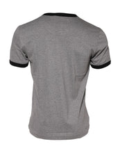 Dolce & Gabbana Gray Sacred Heart Cotton Crew Neck T-shirt