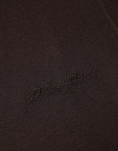 Dolce & Gabbana Brown Silk Crew Neck Short Sleeves T-shirt