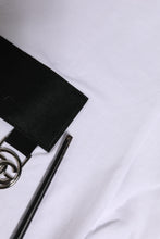 Dolce & Gabbana White Logo Crew Neck Short Sleeves T-shirt