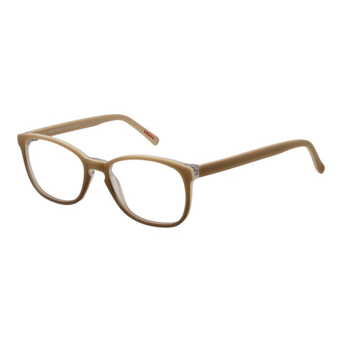 Beige Unisex Glasses Frame Andy Wolf