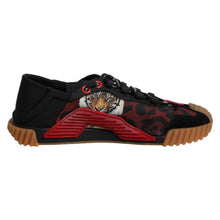 Dolce & Gabbana Black Logo Low Top NS1 Men Sneakers