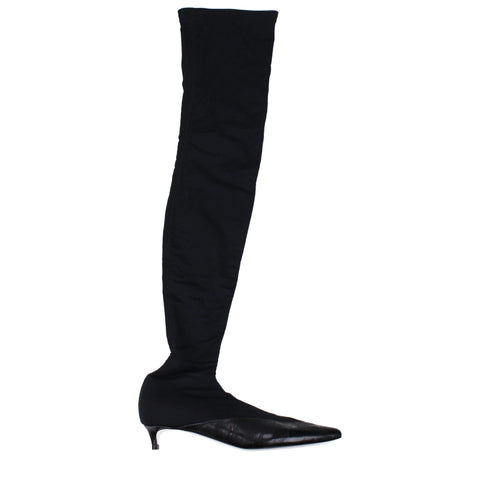 Givenchy Black Fabric Over The Knee