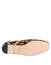 Dolce & Gabbana Brown Leopard Print Crystals Loafers Flats Shoes