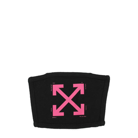 Off-White Black Cotton Facemasks