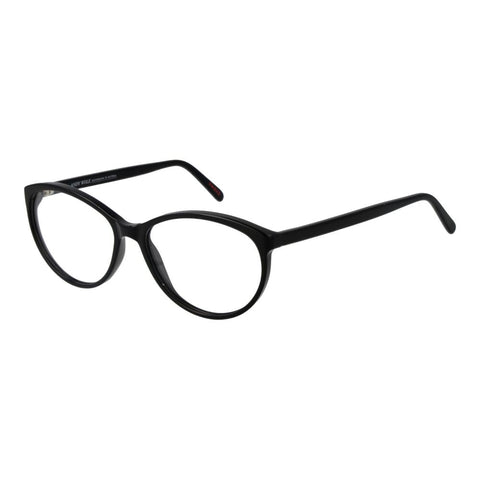 Black Unisex Glasses Frame Andy Wolf