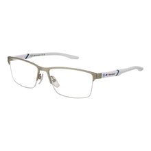 Silver Men Glasses Frame BMW Motorsport