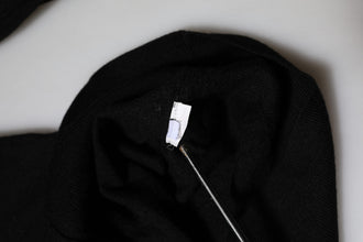 Dolce & Gabbana Black STAFF Round Neck Cardigan Sweater