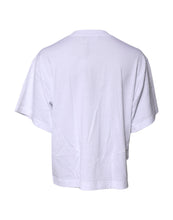 Dolce & Gabbana White Short Sleeves DG Logo Print Top T-shirt