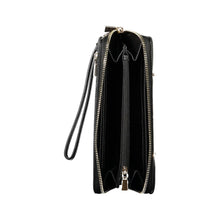 Black Polyethylene Wallet Guess Jeans
