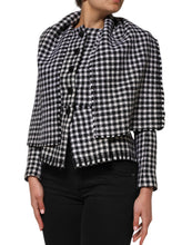 Dolce & Gabbana Multicolor Wool Monochrome Patterned Jacket