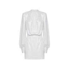 BLANCA VITA Abelia Laminated Mini Dress
