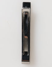 Dolce & Gabbana Silver Tone Brass Logo Branded Men Accessory Tie Clip Bar