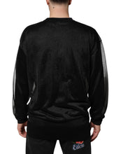 Dolce & Gabbana Black Polyester Pullover Sweatshirt Sweater