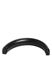 Dolce & Gabbana Black Small Ayers Leather Bag Handle Women Shoulder Strap