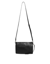 Dolce & Gabbana Black Palmellato Leather Logo Plaque Shoulder Borse Bag