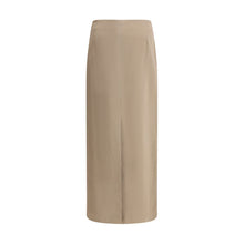 Brunello Cucinelli Satin midi Skirt