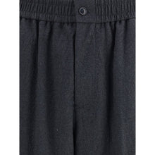 Giorgio Armani Virgin Wool Flannel Pants