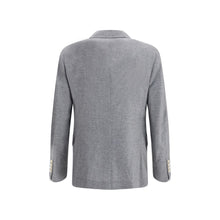 Brunello Cucinelli Cashmere and silk flannel Blazer