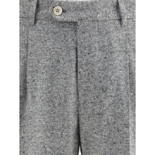 Brunello Cucinelli Wool and cashmere buttoned grisaille Suit