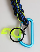 Dolce & Gabbana Multicolor Polyester Tape String DG Logo Keychain Keyring